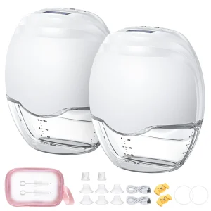 2/1pcs Wearable Hands Free Breast Pump Hands