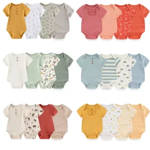 4PC Bsby Summer Unisex Onesies