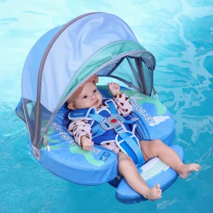 Baby Swimming Float with Sun Canopy
