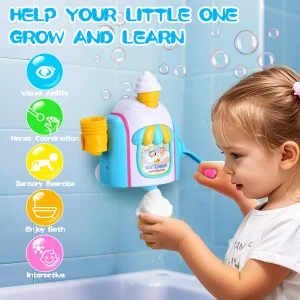 Bubble Ice Cream Maker Bath Toy